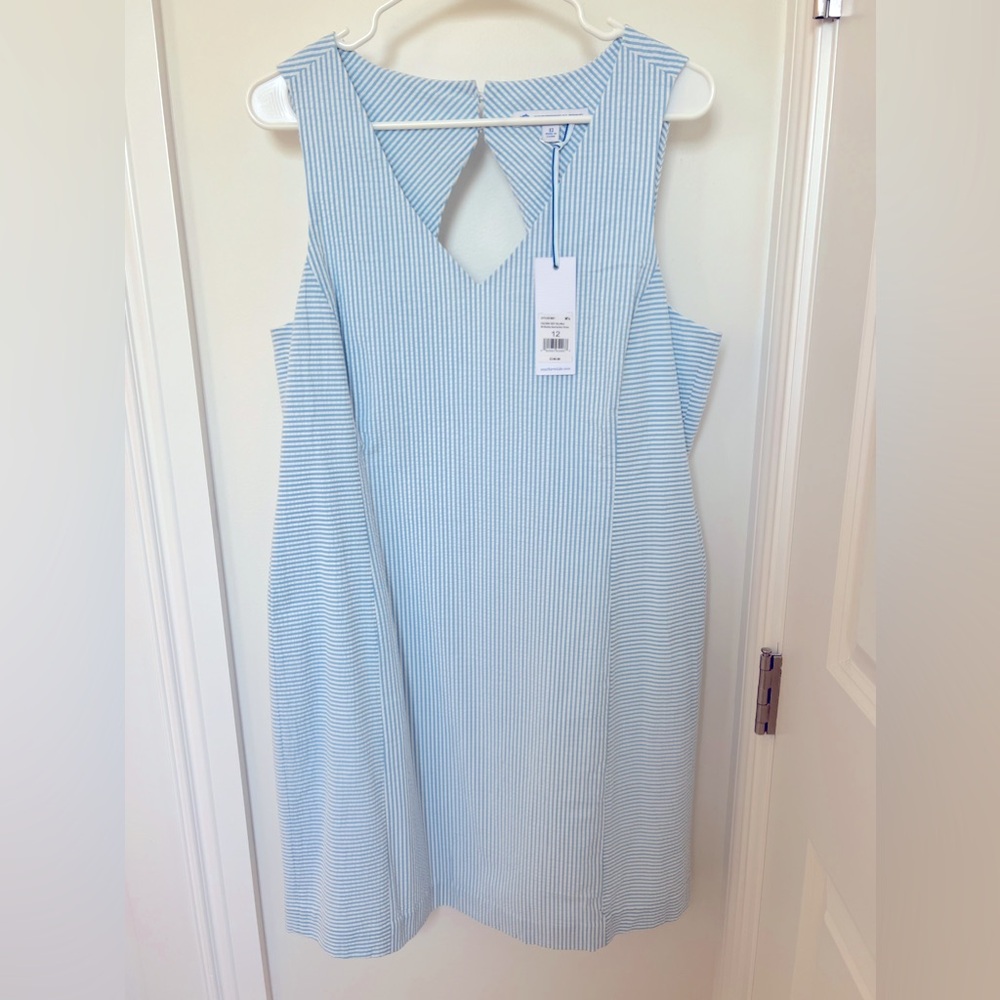 Southern Tide Seersucker Shift Dress